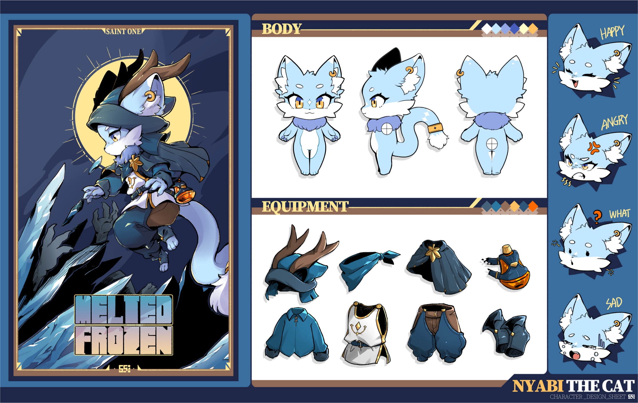 Nyabi reference sheet